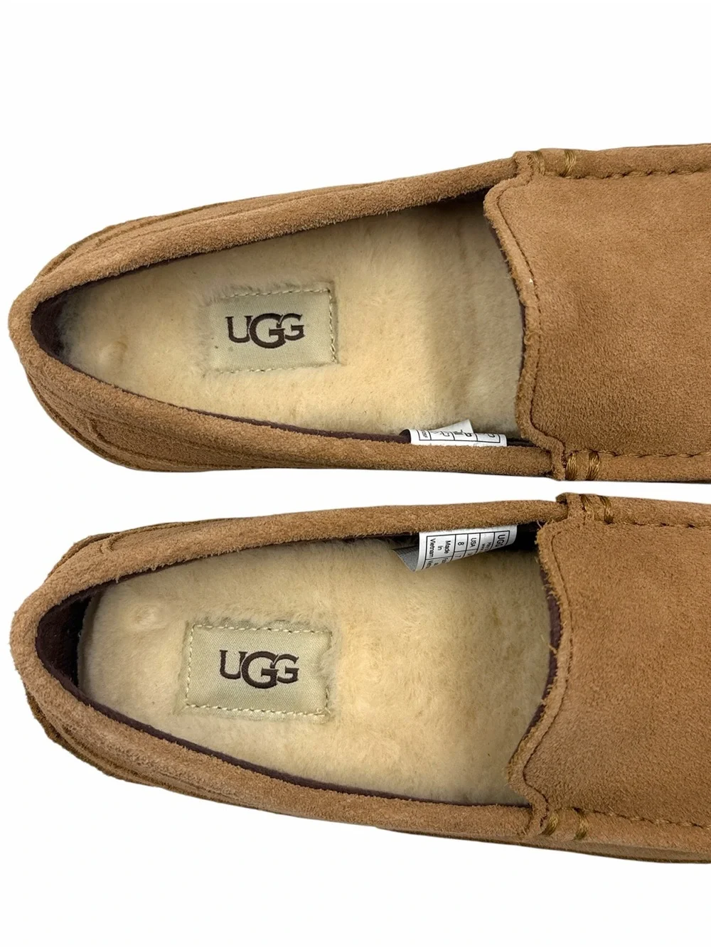 UGG Men's Alder Suede Moccasin Slipper Shoes Size 8